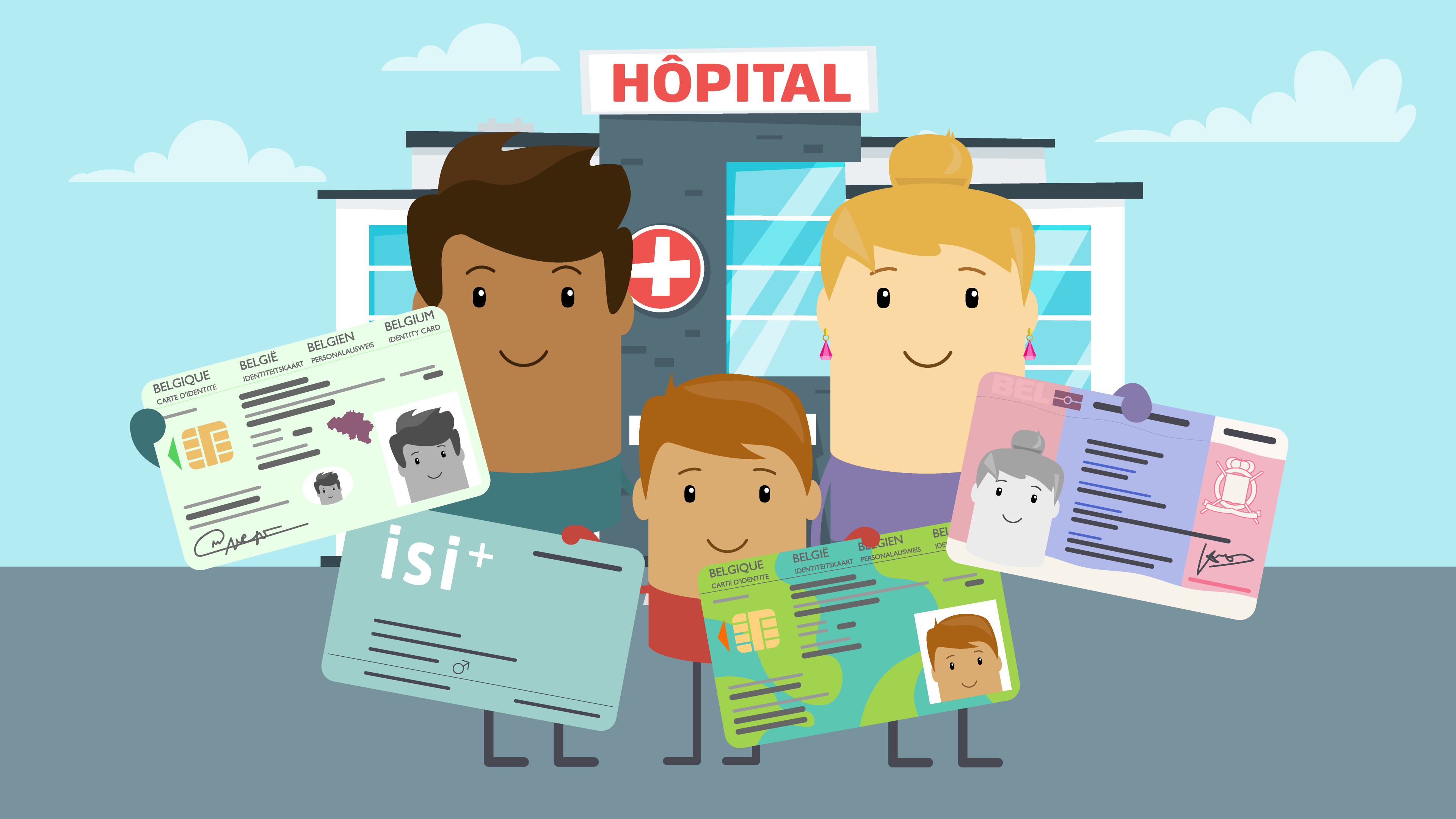 Hospitalisation? N'oubliez pas votre eID! | CAAMI