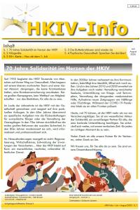 HKIV-Info Juli-August 2025