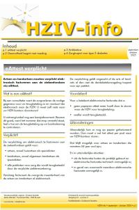 HZIV-info september-oktober 2025